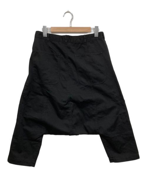 BLACK COMME des GARCONS（ブラックコムデギャルソン）BLACK COMME des GARCONS (ブラック コムデギャルソン) サルエルパンツ ブラック サイズ:Ｓの古着・服飾アイテム