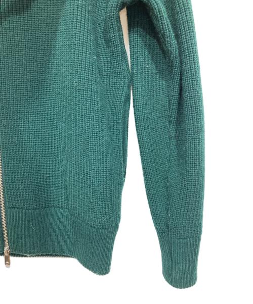 UNITED TOKYO（ユナイテッドトーキョー）UNITED TOKYO (ユナイテッドトーキョー) ジップニット グリーン サイズ:1の古着・服飾アイテム
