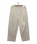 HELLY HANSENヘリーハンセン）の古着「ストーレンタックパンツ」｜アイボリー