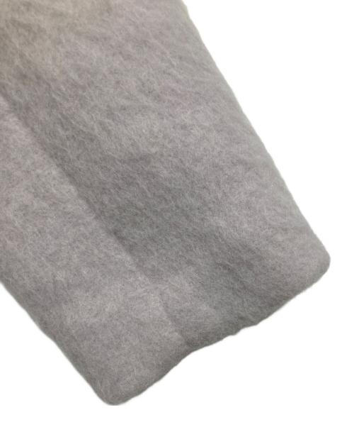 MERCURY DUO（マーキュリーデュオ）MERCURY DUO (マーキュリーデュオ) シャギーロングチェスターコート ライトグレー サイズ:Sの古着・服飾アイテム