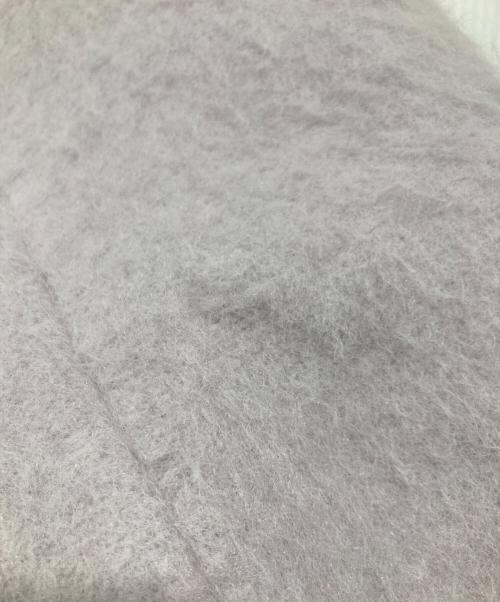 MERCURY DUO（マーキュリーデュオ）MERCURY DUO (マーキュリーデュオ) シャギーロングチェスターコート ライトグレー サイズ:Sの古着・服飾アイテム