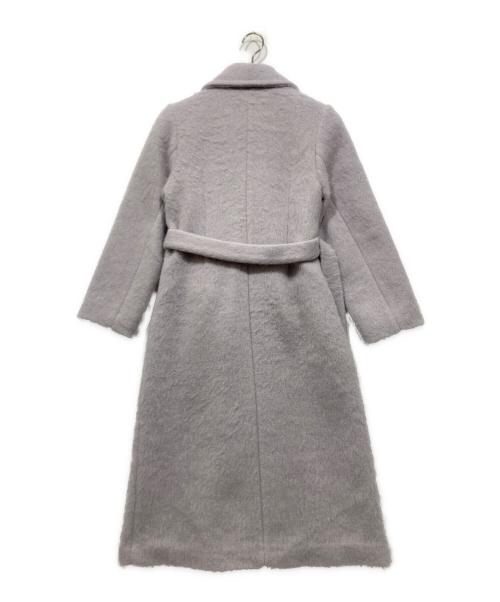 MERCURY DUO（マーキュリーデュオ）MERCURY DUO (マーキュリーデュオ) シャギーロングチェスターコート ライトグレー サイズ:Sの古着・服飾アイテム