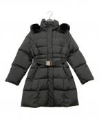 MERCURY DUOマーキュリーデュオ）の古着「ファー付アライドロングダウン」｜ブラック