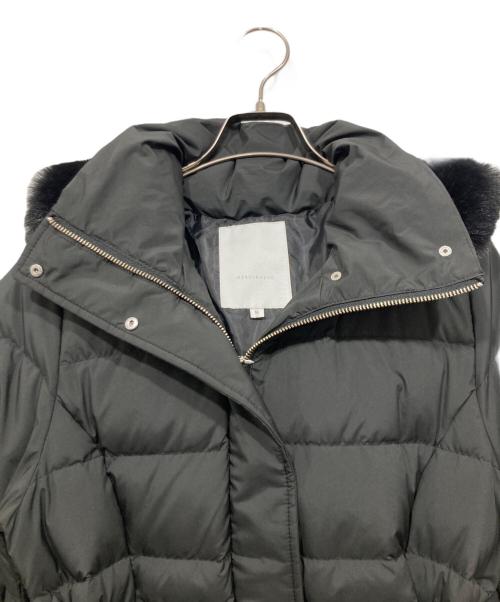 MERCURY DUO（マーキュリーデュオ）MERCURY DUO (マーキュリーデュオ) ファー付アライドロングダウン ブラック サイズ:Mの古着・服飾アイテム