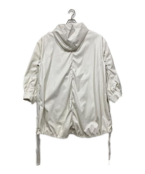 JEANASIS（ジーナシス）JEANASIS (ジーナシス) ヴィーガンレザーモンスターパーカー ホワイト サイズ:FREEの古着・服飾アイテム