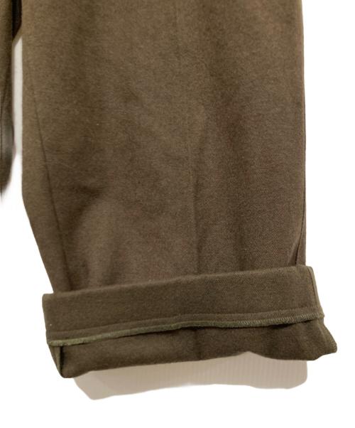 MHL（エムエイチエル）MHL (エムエイチエル) ウールワイドパンツ オリーブ サイズ:2の古着・服飾アイテム