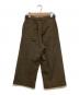 MHL (エムエイチエル) ウールワイドパンツ オリーブ サイズ:2：3000円