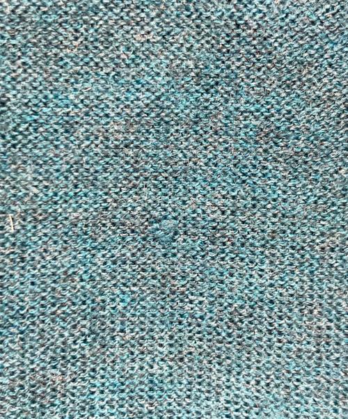 MM6 Maison Margiela（エムエムシックスメゾンマルジェラ）MM6 Maison Margiela (エムエムシックス メゾンマルジェラ) 配色Vネックニットカーディガン ブラック サイズ:Sの古着・服飾アイテム