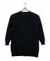 MM6 Maison Margiela (エムエムシックス メゾンマルジェラ) 配色Vネックニットカーディガン ブラック サイズ:S：7000円