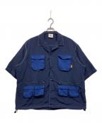 Arnold Palmar by ALWAYTHアーノルドパーマーバイオルウェイズ）の古着「HUNTING SHIRTS　ハンティング　シャツ　」｜ネイビー