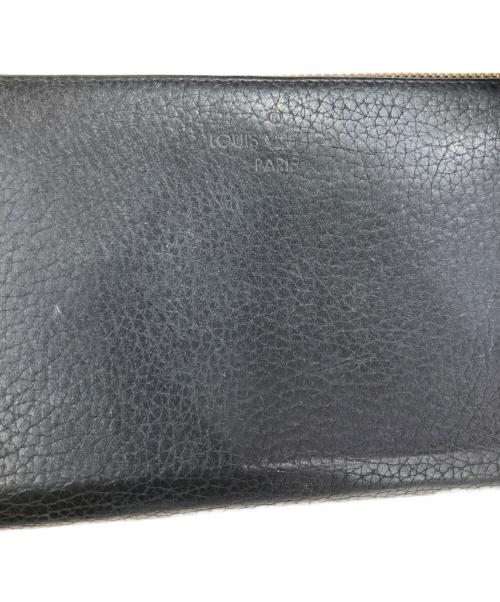 LOUIS VUITTON（ルイ ヴィトン）LOUIS VUITTON (ルイ ヴィトン) 長財布　ポルトフォイユ・コメット ブラックの古着・服飾アイテム