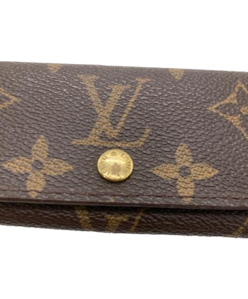 LOUIS VUITTON（ルイ ヴィトン）LOUIS VUITTON (ルイ ヴィトン) キーケース　モノグラム　ミュルティクレ4 ブラウンの古着・服飾アイテム