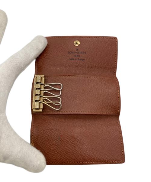 LOUIS VUITTON（ルイ ヴィトン）LOUIS VUITTON (ルイ ヴィトン) キーケース　モノグラム　ミュルティクレ4 ブラウンの古着・服飾アイテム