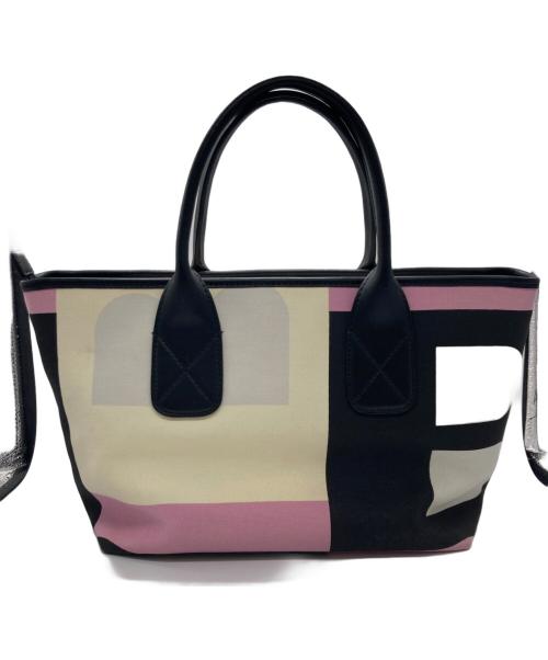 BALLY（バリー）BALLY (バリー) バッグ ブラック×ピンクの古着・服飾アイテム