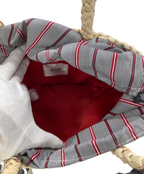 ear PAPILLONNER（イアパピヨネ）ear PAPILLONNER (イアパピヨネ) アニマル/キャラカゴバッグ　エビ ベージュ×レッドの古着・服飾アイテム