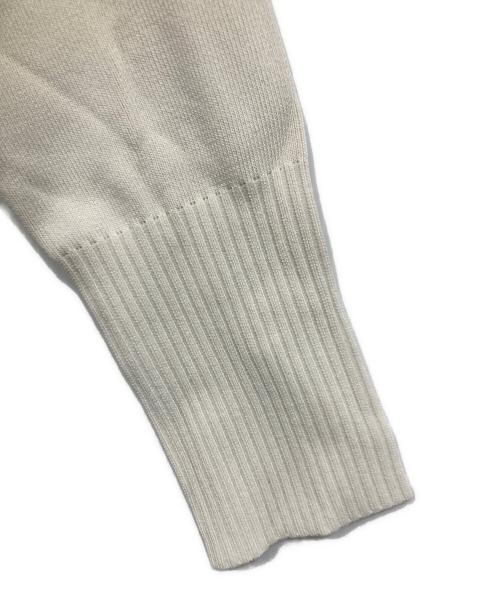 CLANE（クラネ）CLANE (クラネ) BASIC COMPACT KNIT TOPS アイボリー サイズ:Sの古着・服飾アイテム