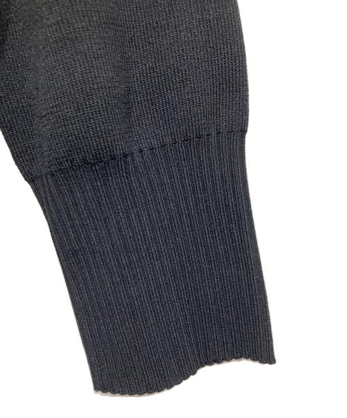 CLANE（クラネ）CLANE (クラネ) レ-ヨンナイロンベーシックニット ブラック サイズ:36の古着・服飾アイテム