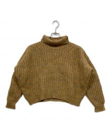 ISABEL MARANT（イザベルマラン）の古着「ハイネックプルオーバーニット」｜イエロー
