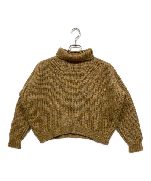 ISABEL MARANT（イザベルマラン）ISABEL MARANT (イザベルマラン) ハイネックプルオーバーニット イエロー サイズ:Sの古着・服飾アイテム