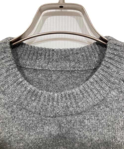 Spick and Span（スピック＆スパン）Spick and Span (スピックアンドスパン) フレアーヘムワンピース / ニットワンピース グレー サイズ:FREEの古着・服飾アイテム