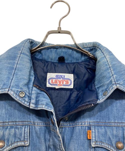 SKI LEVI'S（スキーリーバイス）SKI LEVI'S (スキーリーバイス) 中綿デニムジャケット ブルー サイズ:不明の古着・服飾アイテム