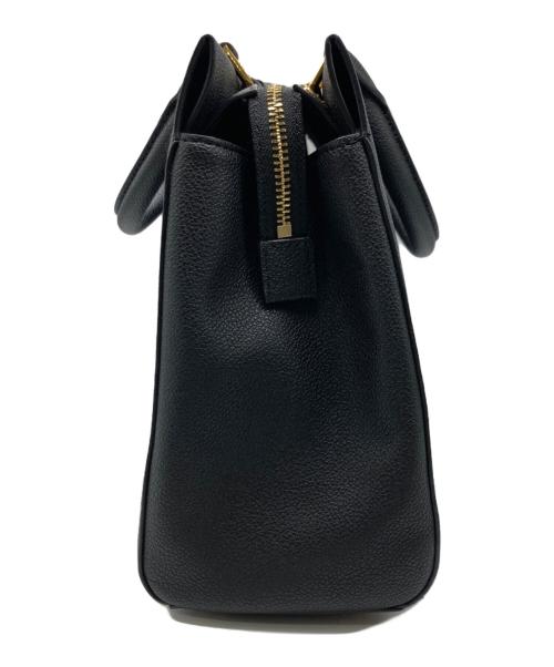 CHARLES & KEITH（チャールズアンドキース）CHARLES & KEITH (チャールズ＆キース) クラシック ストラクチャー2WAYハンドバッグ ブラックの古着・服飾アイテム