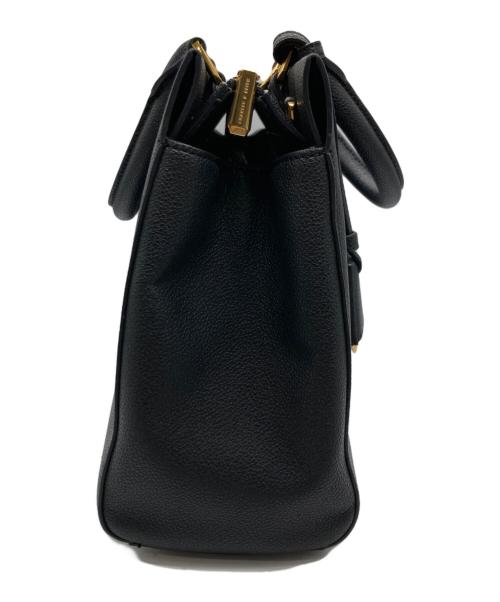 CHARLES & KEITH（チャールズアンドキース）CHARLES & KEITH (チャールズ＆キース) クラシック ストラクチャー2WAYハンドバッグ ブラックの古着・服飾アイテム