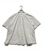 BEAUTY&YOUTHビューティーアンドユース）の古着「コットンアムンゼン ラグラン5分袖カットソー」｜ホワイト