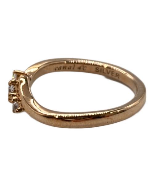 canal4℃（カナルヨンドシー）canal4℃ (カナルヨンドシー) シルバーピンキーリング サイズ:不明の古着・服飾アイテム