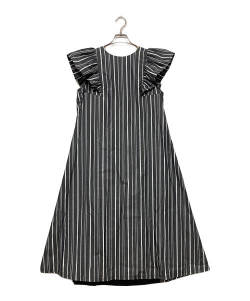 MICALLE MICALLE（ミカーレミカーレ）MICALLE MICALLE (ミカーレミカーレ) ブラウス切替ワンピース グレー サイズ:-の古着・服飾アイテム