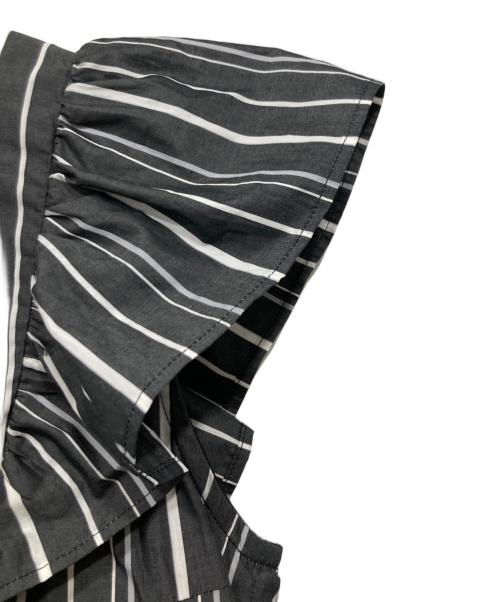 MICALLE MICALLE（ミカーレミカーレ）MICALLE MICALLE (ミカーレミカーレ) ブラウス切替ワンピース グレー サイズ:-の古着・服飾アイテム