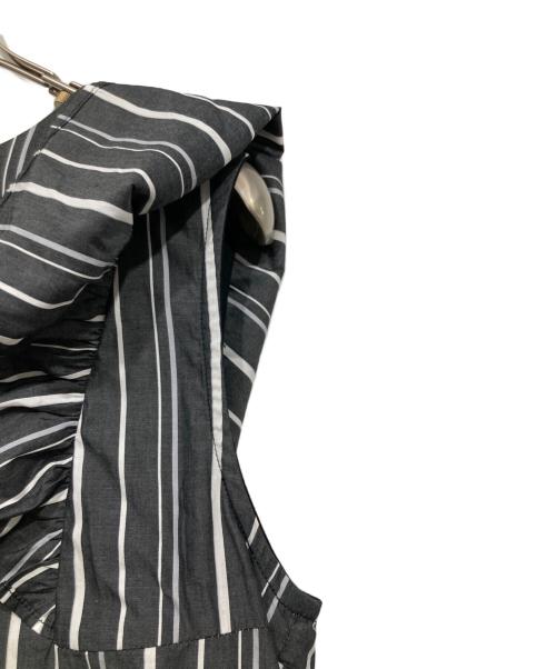 MICALLE MICALLE（ミカーレミカーレ）MICALLE MICALLE (ミカーレミカーレ) ブラウス切替ワンピース グレー サイズ:-の古着・服飾アイテム