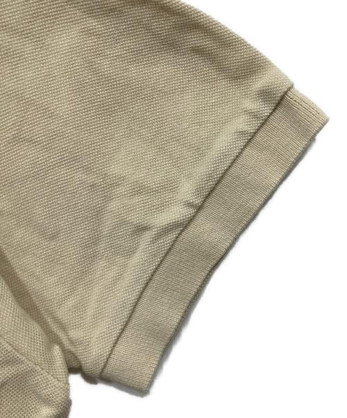 LACOSTE（ラコステ）LACOSTE (ラコステ) ロゴワッペンポロワンピース ベージュ サイズ:38の古着・服飾アイテム