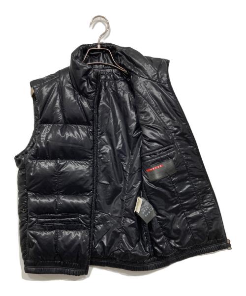 PRADA SPORTS（プラダスポーツ）PRADA SPORTS (プラダスポーツ) 中綿ベスト ブラック サイズ:46の古着・服飾アイテム