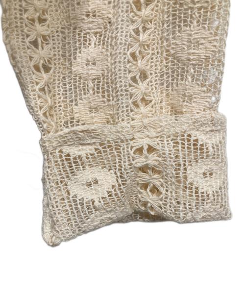 willfully（ウィルフリー）willfully (ウィルフリー) 花柄コットンレースロングワンピース アイボリー サイズ:Freeの古着・服飾アイテム