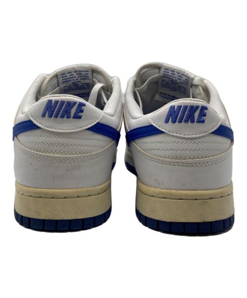 NIKE（ナイキ）NIKE (ナイキ) ローカットスニーカー　DUNK LOW RETRO WHITE　HYPER ROYAL　ダンク ロー ホワイト/ハイパーロイヤル  ホワイト サイズ:28.5cmの古着・服飾アイテム