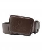 Vivienne Westwoodヴィヴィアンウエストウッド）の古着「レザーベルト」｜ブラウン