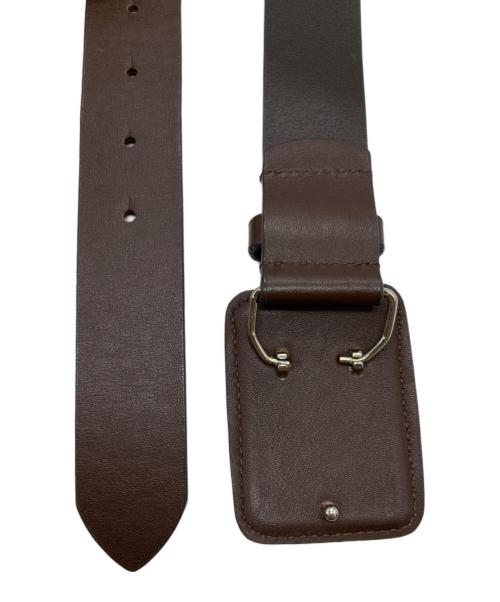 Vivienne Westwood（ヴィヴィアンウエストウッド）Vivienne Westwood (ヴィヴィアンウエストウッド) レザーベルト ブラウンの古着・服飾アイテム