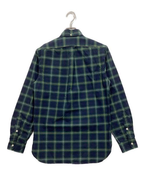 RALPH LAUREN（ラルフローレン）RALPH LAUREN (ラルフローレン) チェックシャツ グリーン サイズ:XSの古着・服飾アイテム