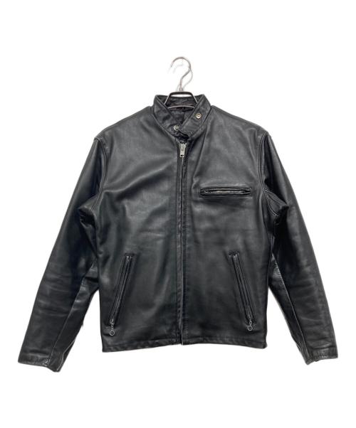 Schott（ショット）Schott (ショット) ライナー付きシングルライダースジャケット ブラック サイズ:38の古着・服飾アイテム