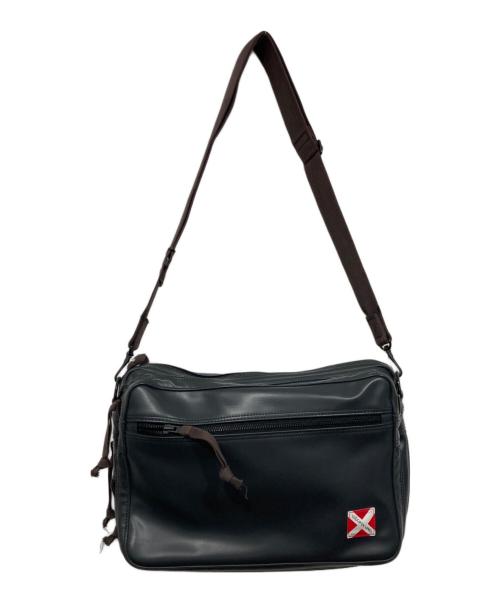 LUGGAGE LABEL（ラゲッジ レーベル）LUGGAGE LABEL (ラゲッジ レーベル) ショルダーバッグ ブラックの古着・服飾アイテム