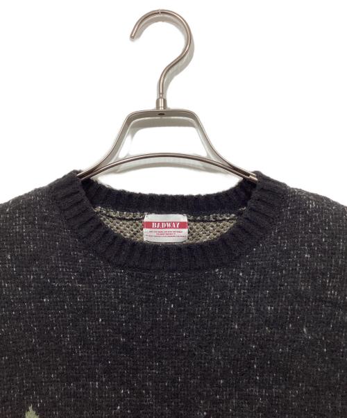 BADWAY（バッドウェイ）BADWAY (バッドウェイ) ニット ブラック サイズ:Lの古着・服飾アイテム