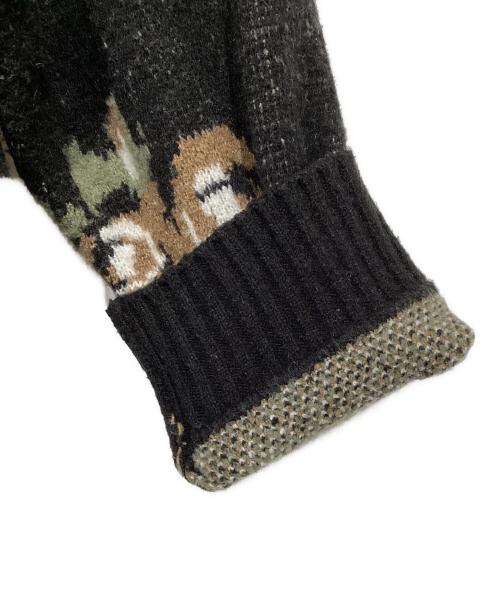 BADWAY（バッドウェイ）BADWAY (バッドウェイ) ニット ブラック サイズ:Lの古着・服飾アイテム