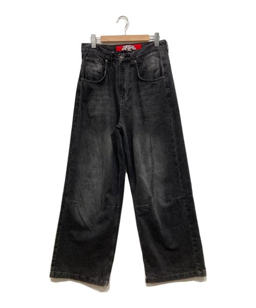 Jaded London（ジェイデッドロンドン）JADED LONDON (ジェイデッドロンドン) Colossus Jeans/バギーデニムパンツ ブラック サイズ:W32（81.0cm）の古着・服飾アイテム