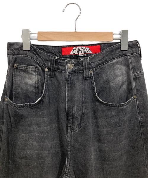 Jaded London（ジェイデッドロンドン）JADED LONDON (ジェイデッドロンドン) Colossus Jeans/バギーデニムパンツ ブラック サイズ:W32（81.0cm）の古着・服飾アイテム