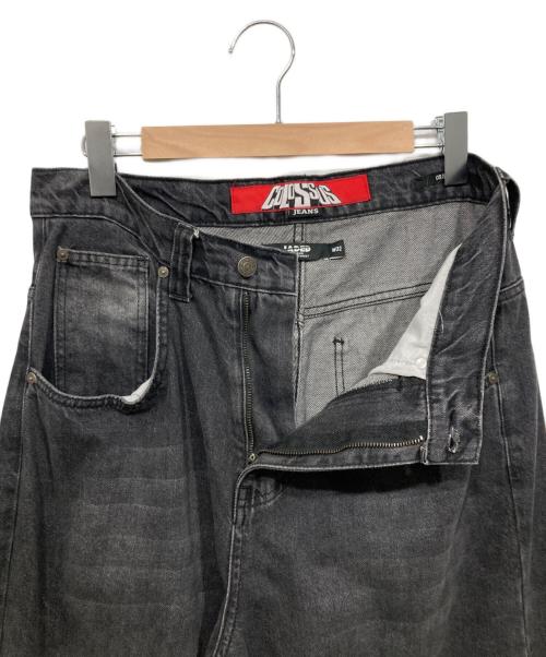 Jaded London（ジェイデッドロンドン）JADED LONDON (ジェイデッドロンドン) Colossus Jeans/バギーデニムパンツ ブラック サイズ:W32（81.0cm）の古着・服飾アイテム
