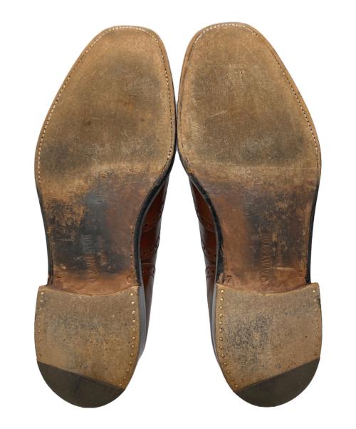 J.M.WESTON（ジェイエムウエストン）J.M.WESTON (ジェイエムウエストン) ウィングチップシューズ ブラウン サイズ:6の古着・服飾アイテム