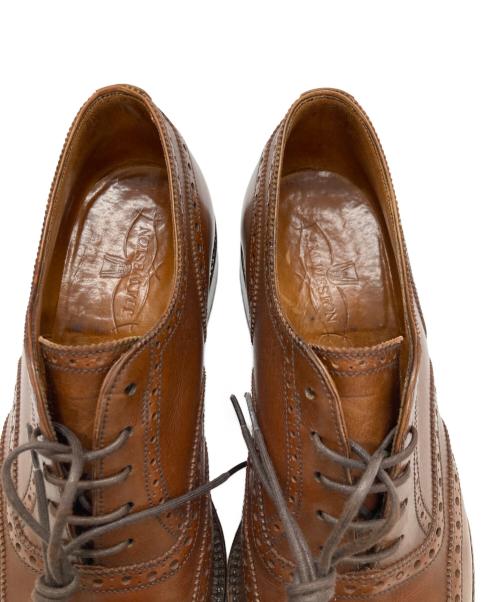 J.M.WESTON（ジェイエムウエストン）J.M.WESTON (ジェイエムウエストン) ウィングチップシューズ ブラウン サイズ:6の古着・服飾アイテム