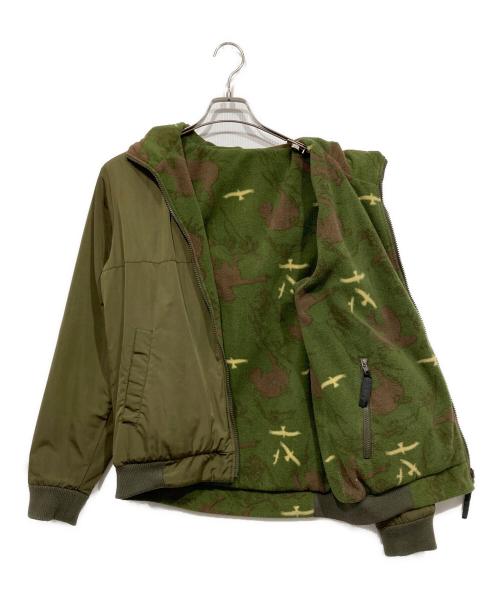 WILD THINGS（ワイルドシングス）WILD THINGS (ワイルドシングス) フーデッドリバーシブルジャケット グリーン サイズ:Mの古着・服飾アイテム