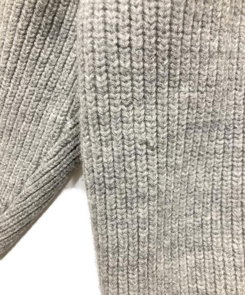 STEVEN ALAN（スティーブンアラン）STEVEN ALAN (スティーブンアラン) クールーネックニット / WL/LI AZE CREW NECK KNIT-LOOSE グレー サイズ:Lの古着・服飾アイテム